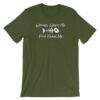 Women Want Me Fish Fear Me Fishing Humor Short-Sleeve Unisex T-Shirt - Image 5