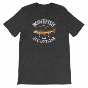 Bonefish Hunter Fishermans Fishing Lovers Short-Sleeve Unisex T-Shirt - Image 6