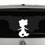 Baby Mermaid Vinyl Decal Sticker