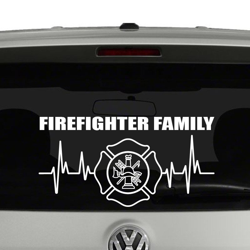 Heart of Fire Car Sticker – WallDesign