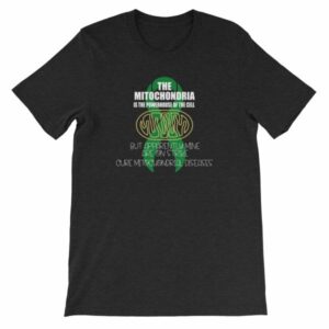 Mitochondrial Disease Awareness. Mine Are On Strike Short-Sleeve Unisex T-Shirt - Image 2
