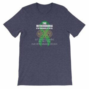 Mitochondrial Disease Awareness. Mine Are On Strike Short-Sleeve Unisex T-Shirt - Image 4
