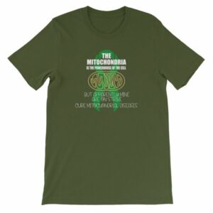 Mitochondrial Disease Awareness. Mine Are On Strike Short-Sleeve Unisex T-Shirt - Image 5