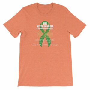 Mitochondrial Disease Awareness. Mine Are On Strike Short-Sleeve Unisex T-Shirt - Image 13