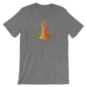 Space Force Est 2018 Retro Vintage Styled Rockets Short-Sleeve Unisex T-Shirt - Image 11