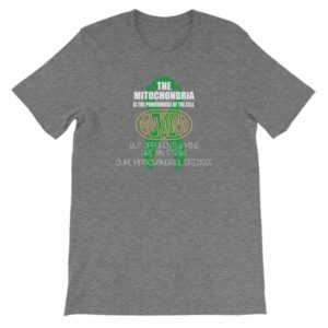 Mitochondrial Disease Awareness. Mine Are On Strike Short-Sleeve Unisex T-Shirt - Image 11