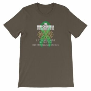 Mitochondrial Disease Awareness. Mine Are On Strike Short-Sleeve Unisex T-Shirt - Image 9