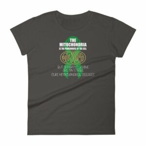 Mitochondrial Disease Awareness. Mine Are On Strike Women's short sleeve t-shirt - Image 2