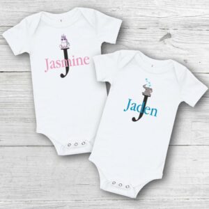 custom Personalized baby onesies