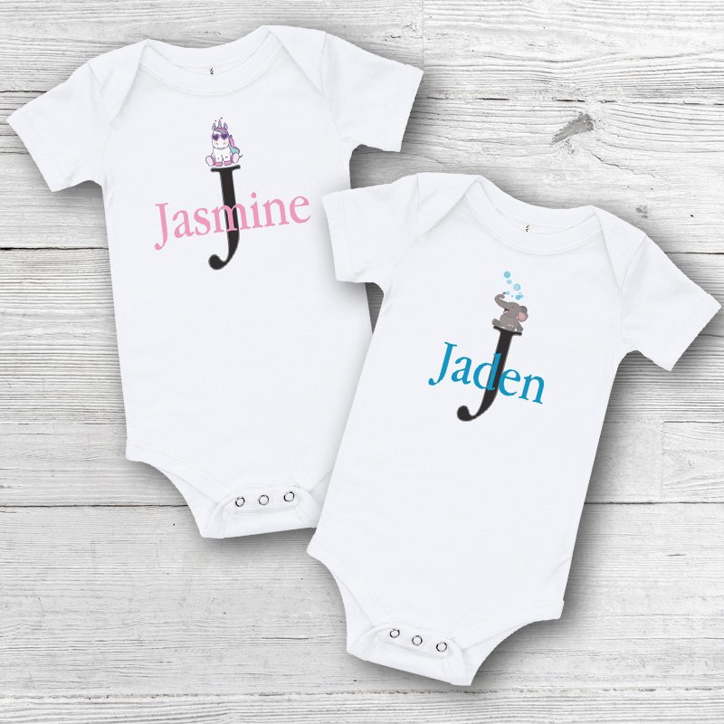 personalized baby onesies