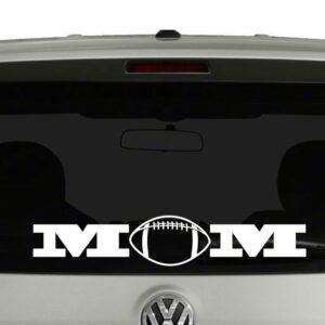 Football Mom Vinyl Decal Sticker