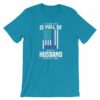 My Family Tree Is Full Of Hero's My Husband is One Thin Blue Line Short-Sleeve Unisex T-Shirt - Image 12