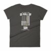 My Family Tree Is Full Of Hero's My Brother is One Thin Como Line Women's short sleeve t-shirt - Image 2