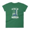 My Family Is Full Of Hero's My Husband is One Thin Blue Line Women's short sleeve t-shirt - Image 8