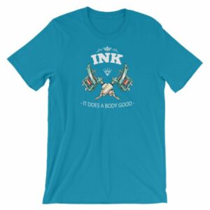 Ink It Does A Body Good Tattoo Lovers Short-Sleeve Unisex T-Shirt - Image 12