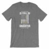 My Family Tree Is Full Of Hero's My Daughter is One Thin Como Line T-ShirtShort-Sleeve Unisex T-Shirt - Image 11