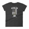 My Family Tree Is Full Of Hero's My Brother is One Thin Como Line Women's short sleeve t-shirt - Image 3