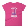 My Family Is Full Of Hero's My Husband is One Thin Blue Line Women's short sleeve t-shirt - Image 16