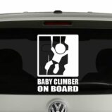 Baby Climber On Board Baby On Board Vinyl Decal Sticker