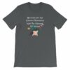 Mermaids Do Not Concern Themselves With The Opinions of Shrimp Short-Sleeve Unisex T-Shirt - Image 5