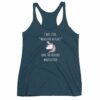 Unicorn I Was Like Whatever Bitches, and the Bitches Whatevered Women's Racerback Tank - Image 2