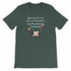 Mermaids Do Not Concern Themselves With The Opinions of Shrimp Short-Sleeve Unisex T-Shirt - Image 3