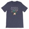 Mermaids Do Not Concern Themselves With The Opinions of Shrimp Short-Sleeve Unisex T-Shirt - Image 4
