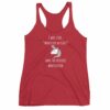Unicorn I Was Like Whatever Bitches, and the Bitches Whatevered Women's Racerback Tank - Image 9