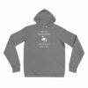 Unicorn I Was Like Whatever Bitches Funny Sarcastic Unisex Fleece Hoodie - Image 4