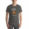 Lets Get Basted Thanksgiving Goals Funny Turkey Short-Sleeve Unisex T-Shirt - Image 5