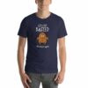 Lets Get Basted Thanksgiving Goals Funny Turkey Short-Sleeve Unisex T-Shirt - Image 4