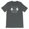 Color Guard That Is My Flag You No Touch My Flag Short-Sleeve Unisex T-Shirt - Image 5