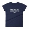 Fuck That Shit New Replacement For Word No Funny Women's short sleeve t-shirt - Image 4