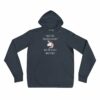 Unicorn I Was Like Whatever Bitches Funny Sarcastic Unisex Fleece Hoodie - Image 3