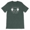 Color Guard That Is My Flag You No Touch My Flag Short-Sleeve Unisex T-Shirt - Image 3