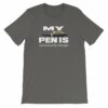 My Pen Is Seriously Large Funny Word Play Short-Sleeve Unisex T-Shirt - Image 5