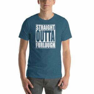 Straight Outta Furlough Back To Work Short-Sleeve Unisex T-Shirt - Image 8