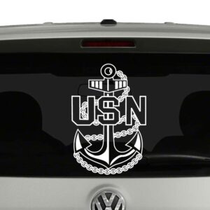 United States Navy Chief Anchor Vinyl Decal Sticker