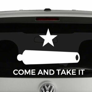 Gonzales Flag Come And Take It Patriotic Vinyl Decal Sticker