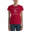 Fuck Off I’m Knitting Funny Knitting Lovers Women's short sleeve t-shirt - Image 14