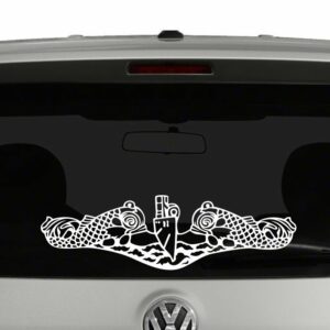 United States Navy Submarine Warfare Insignia Vinyl Decal Sticker