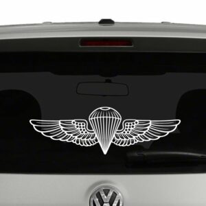 Marine Corp Navy Parachutist Wings Jump Wings Vinyl Decal Sticker