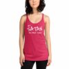 Hey Satan How About Today Funny Sarcastic Women's Racerback Tank - Image 13