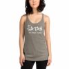 Hey Satan How About Today Funny Sarcastic Women's Racerback Tank - Image 5