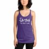 Hey Satan How About Today Funny Sarcastic Women's Racerback Tank - Image 6