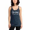Hey Satan How About Today Funny Sarcastic Women's Racerback Tank - Image 4