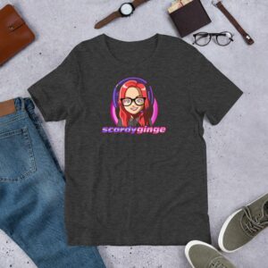 Scardy Ginge Gaming Short-Sleeve Unisex T-Shirt - Image 7