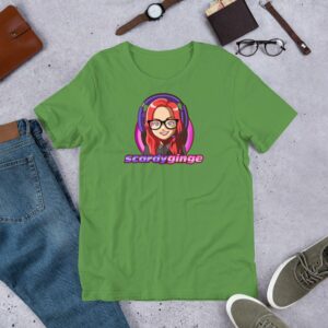 Scardy Ginge Gaming Short-Sleeve Unisex T-Shirt - Image 8