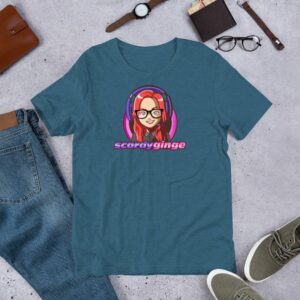 Scardy Ginge Gaming Short-Sleeve Unisex T-Shirt - Image 9