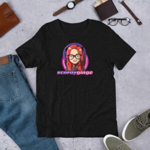 Scardy Ginge Gaming Short-Sleeve Unisex T-Shirt - Image 2